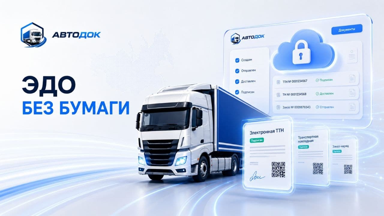 ЭДО без бумаги для транспортных документов