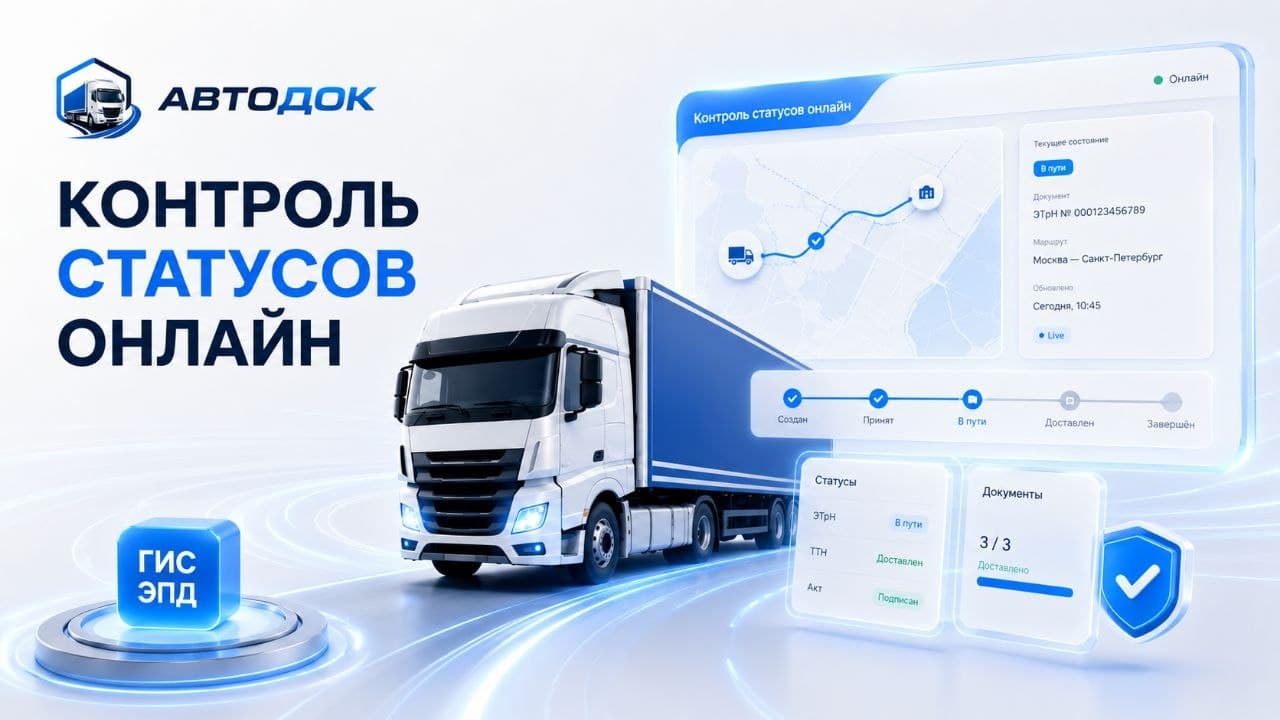 Контроль статусов документов онлайн